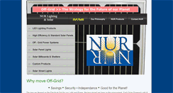 Desktop Screenshot of nur-corp.com
