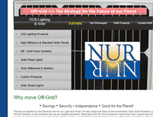 Tablet Screenshot of nur-corp.com